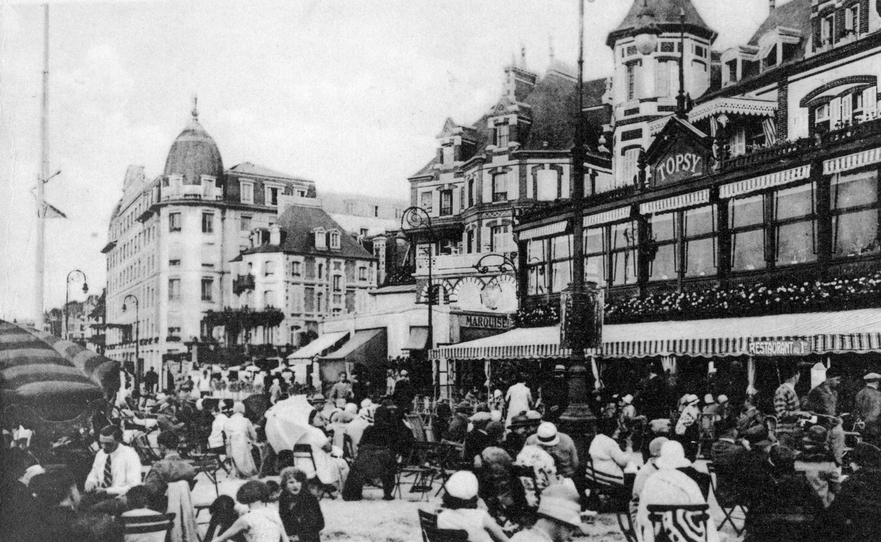 Die Topsy Bar, Trouville, Frankreich, ca. 1920 von Unbekannt