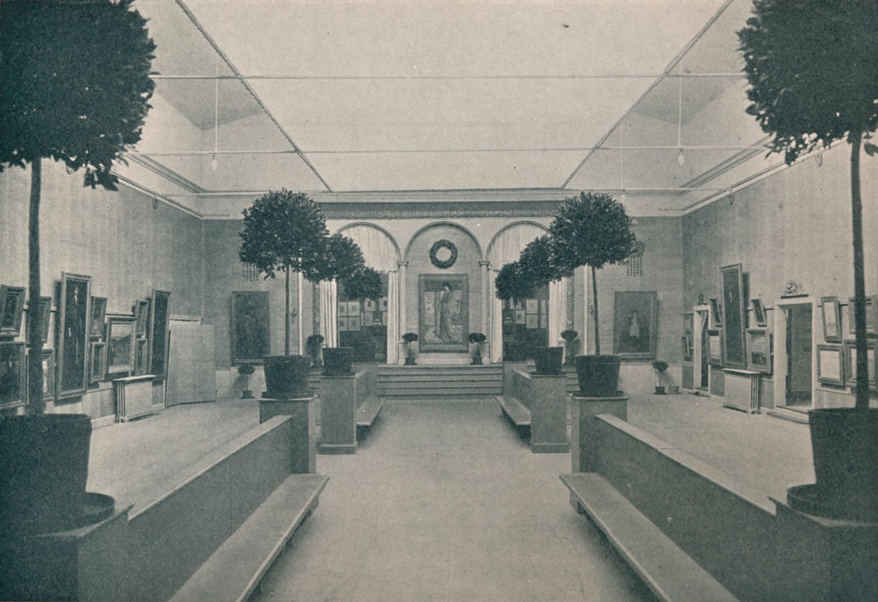 Die Whistler-Gedenkausstellung, Boston, 1904 von Unbekannt