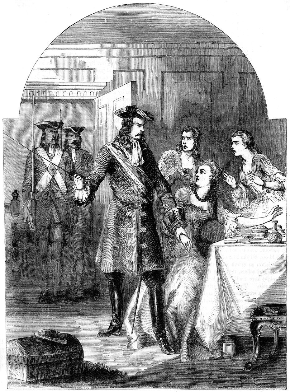 Die Verhaftung von Prinzessin Clementina von Unbekannt