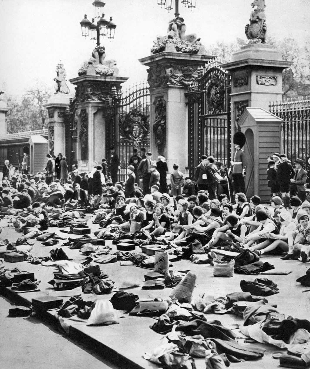 Der Kinderjubel-Feiertag, Buckingham Palace, London von Unbekannt