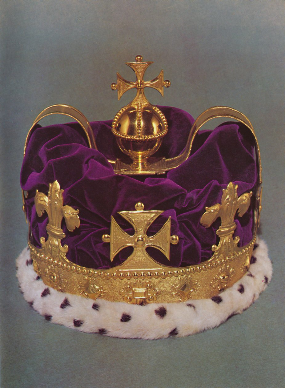 Die Krone für den Prinzen von Wales, 1729, 1953 von Unbekannt