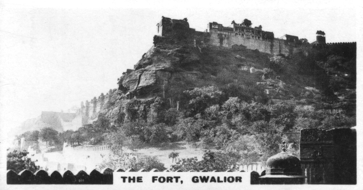 Das Fort, Gwalior, Madhya Pradesh, Indien, ca. 1925 von Unbekannt