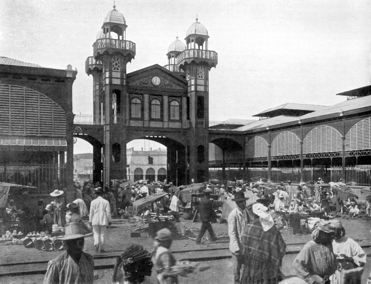 Der Marktplatz, Port-au-Prince, Haiti von Unbekannt