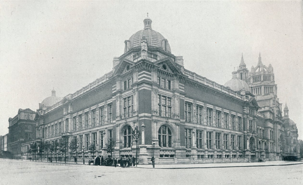 Das neue Victoria and Albert Museum eröffnet am 26. Juni 1909, ca. 1909 von Unbekannt