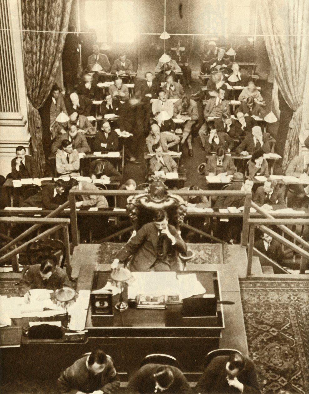 Eröffnung des Dáil Éireann, Dublin, Irland von Unbekannt