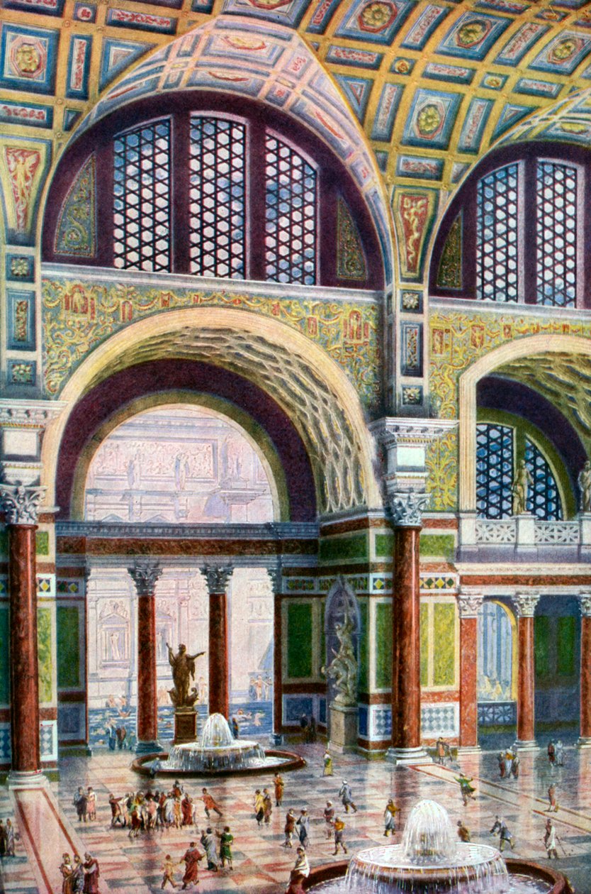 Das Tepidarium der Caracalla-Thermen, Rom, Italien, 1933-1934 von Unbekannt