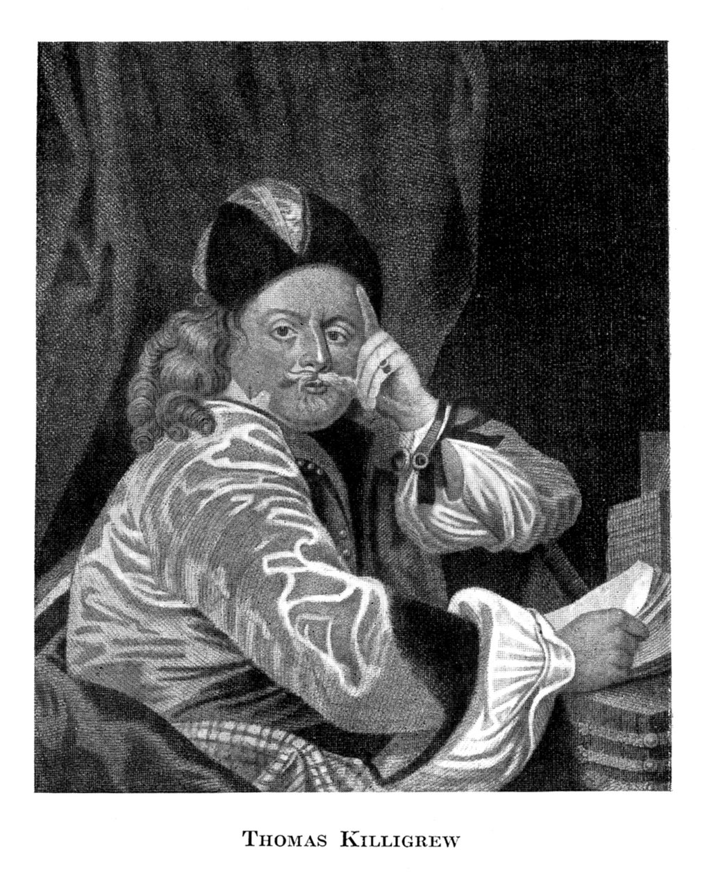 Thomas Killigrew 1612-1683, englischer Dramatiker und Theatermanager, 19. Jahrhundert von Unbekannt
