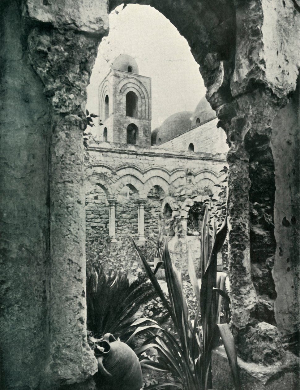 Turm von St. Giovanni degli Eremiti, Palermo, 1906 von Unbekannt