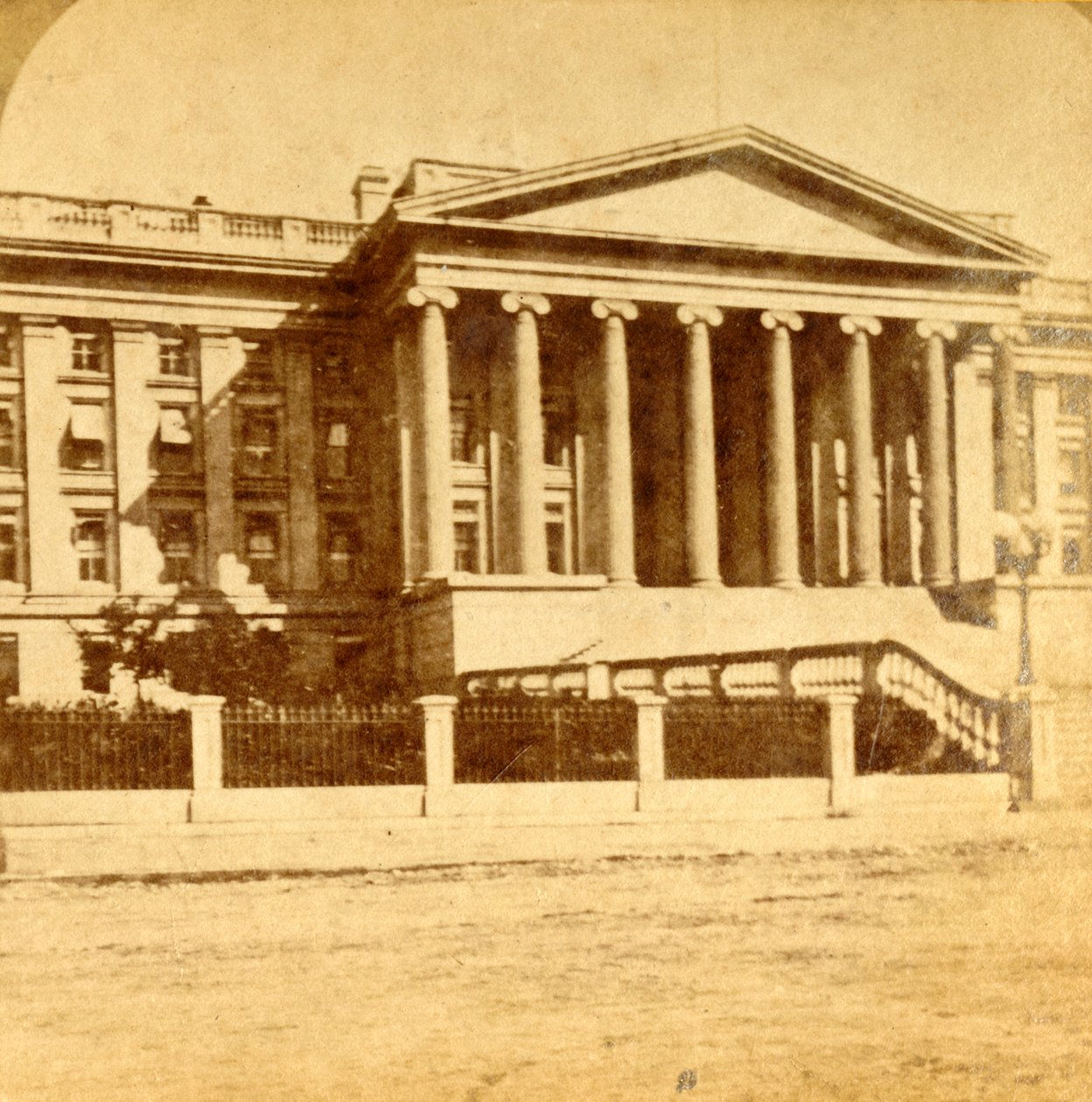 Finanzministerium, Washington, D.C., ca. 1880er Jahre von Unbekannt