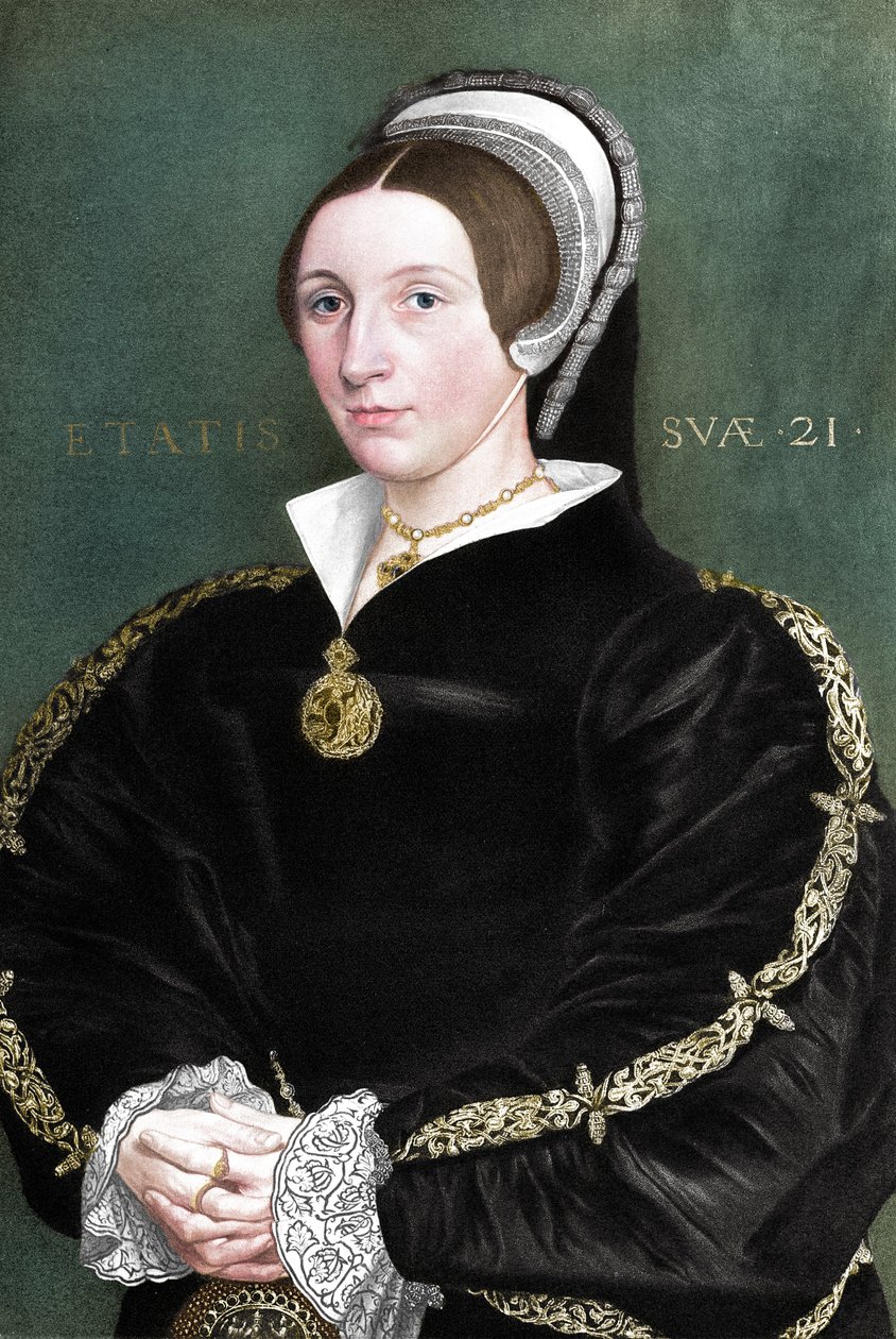 Unbekannte Frau, früher als Catherine Howard gedacht, 1902 von Unbekannt
