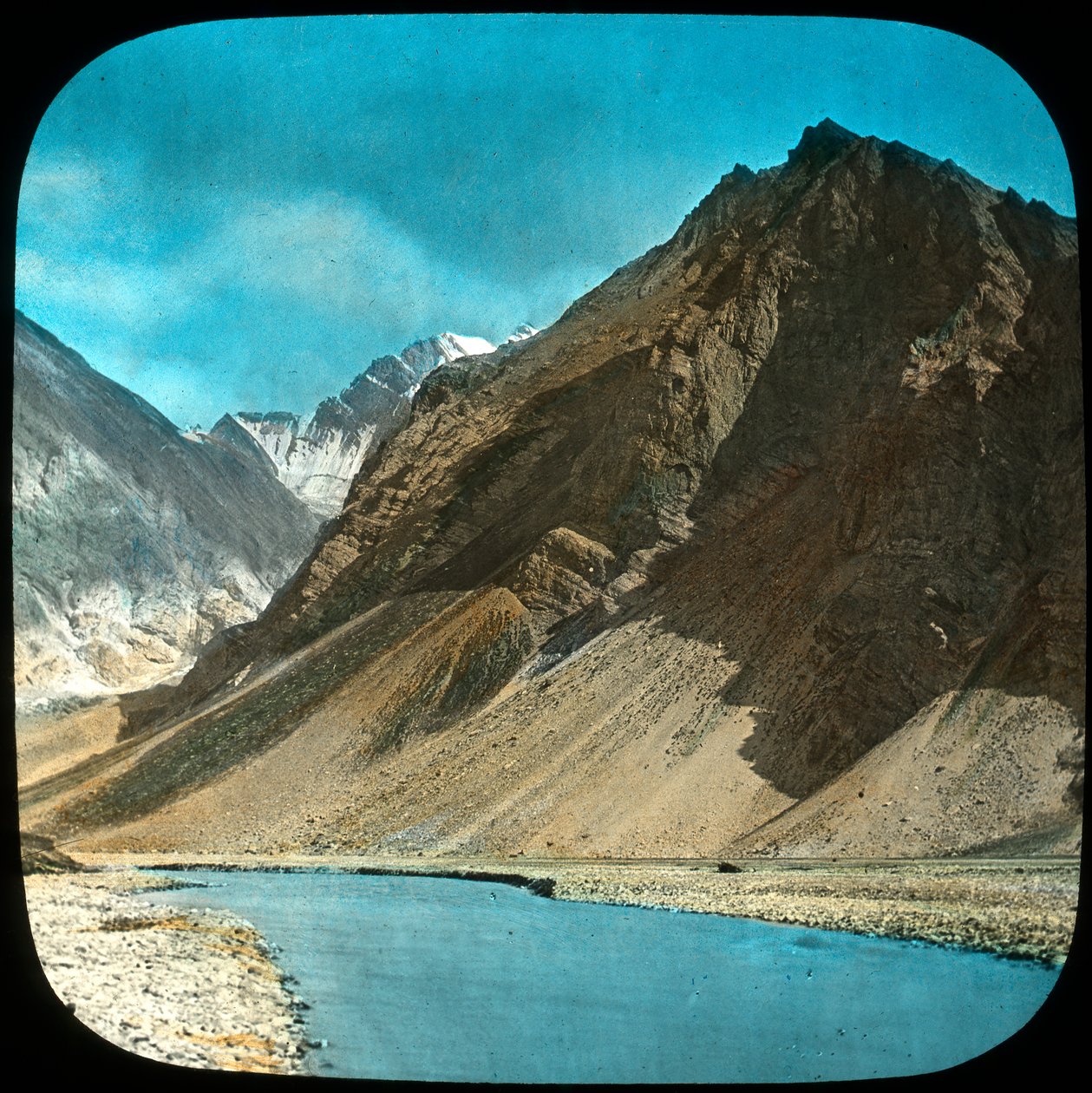 Oberlauf des Indus, Kaschmir, Indien, spätes 19. oder frühes 20. Jahrhundert von Unbekannt