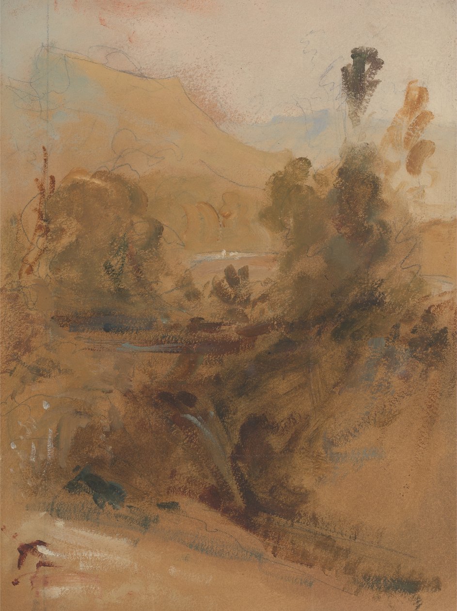Aufrechte Landschaft von Unbekannt