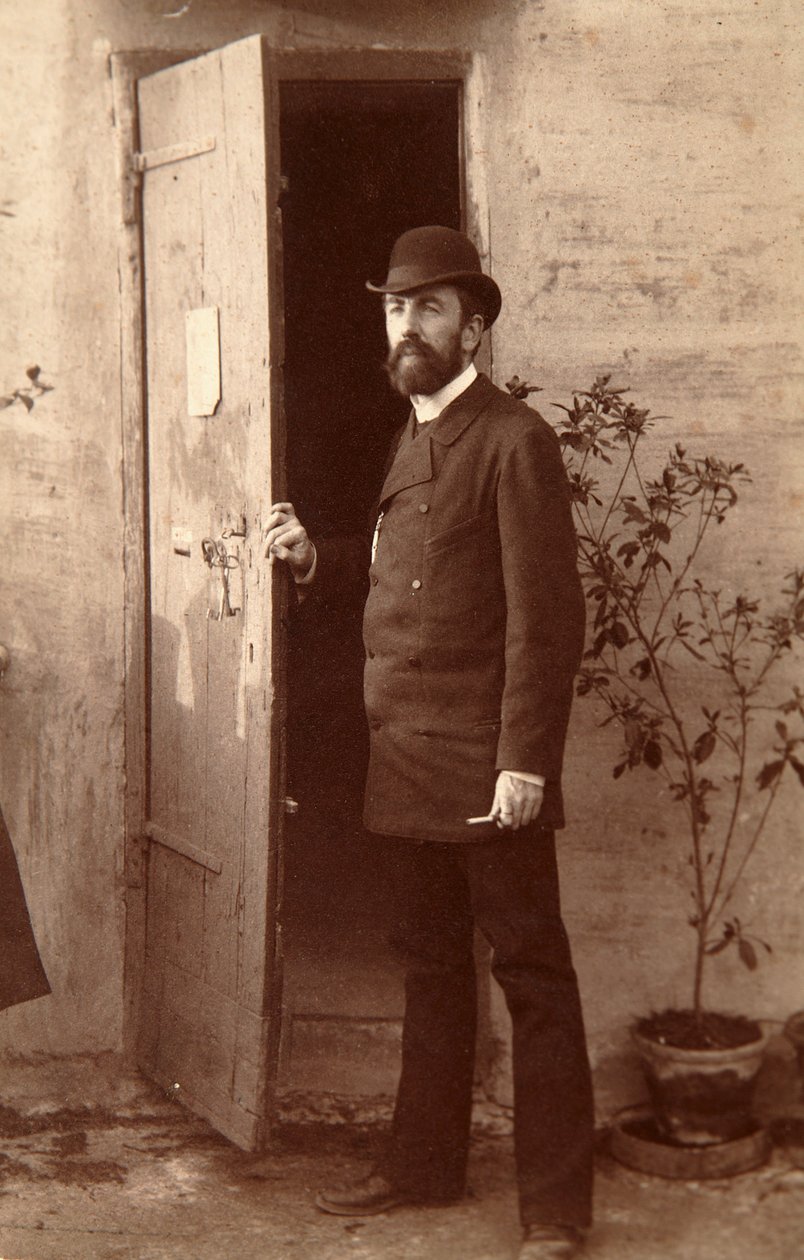 Wassili Polenow, russischer Künstler, 1884 von Unbekannt