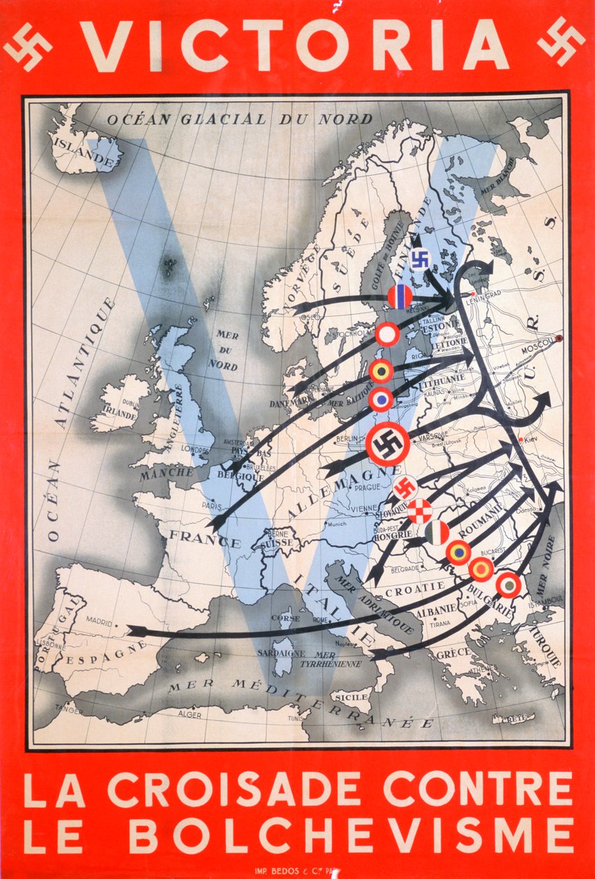 Sieg, der Kreuzzug gegen den Bolschewismus, 1941-1944 von Unbekannt