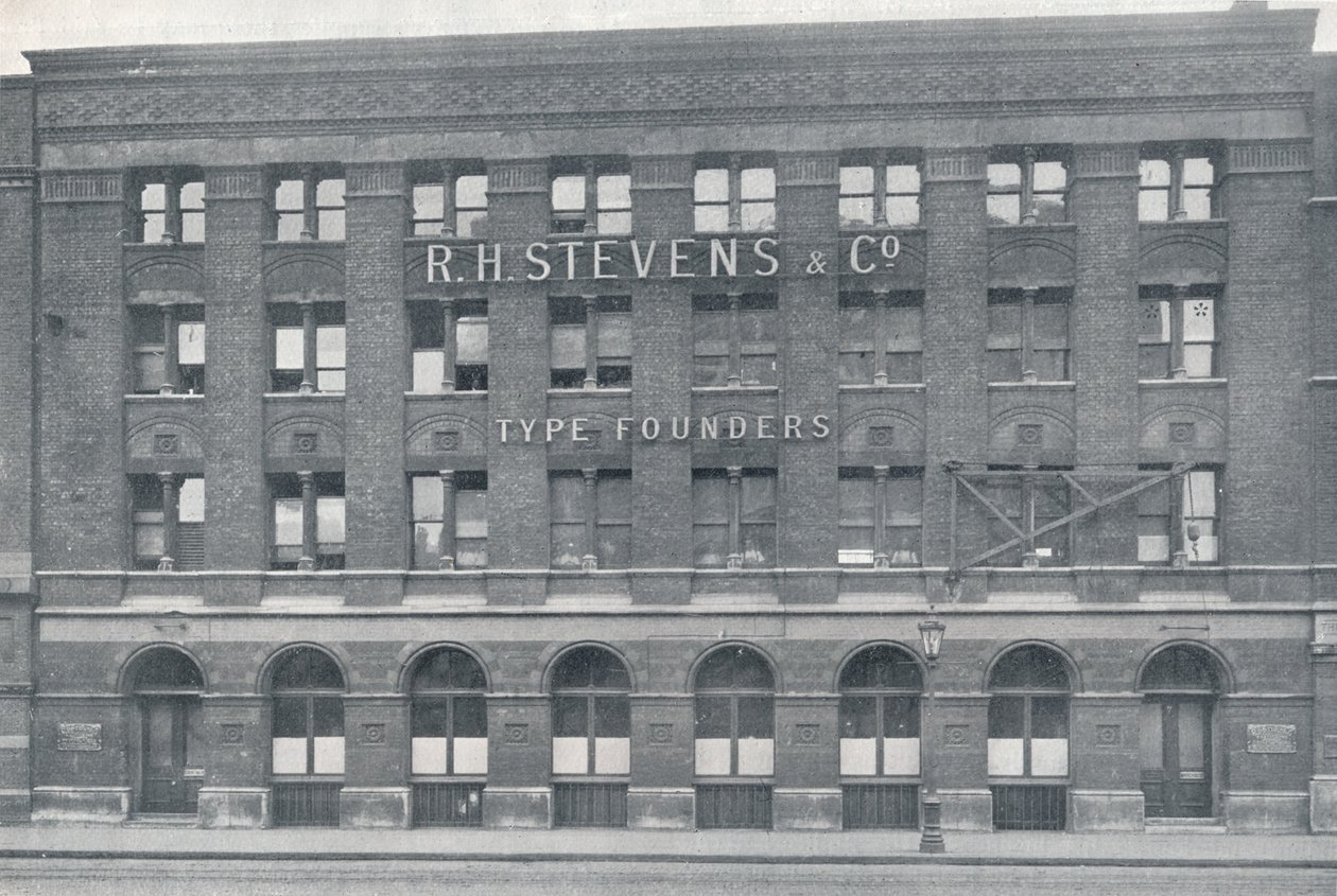 Ansicht der Gießerei, Southwark Street, 1909 von Unbekannt