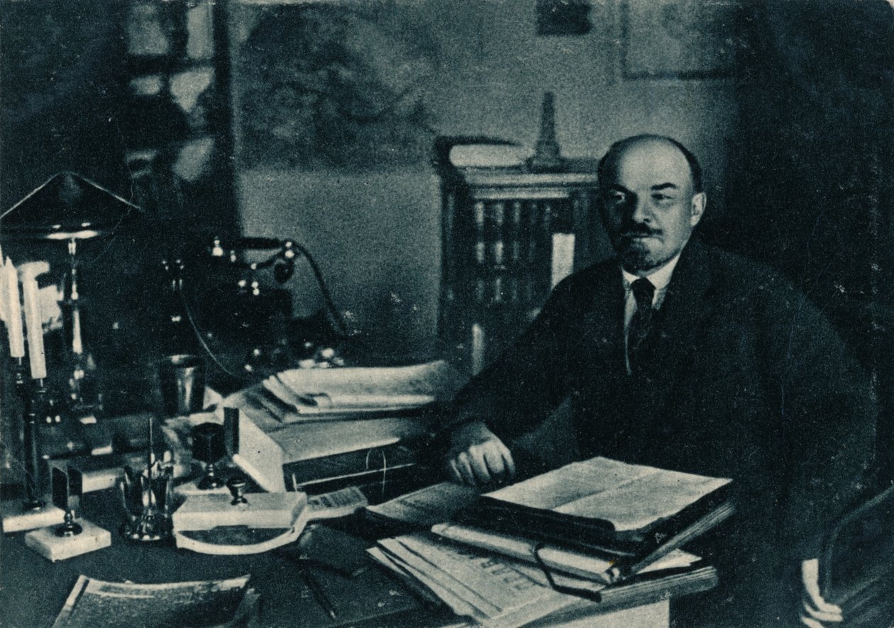 Wladimir Iljitsch Lenin, russischer Bolschewikenführer, Moskau, Russland, 7. Oktober 1922 von Unbekannt