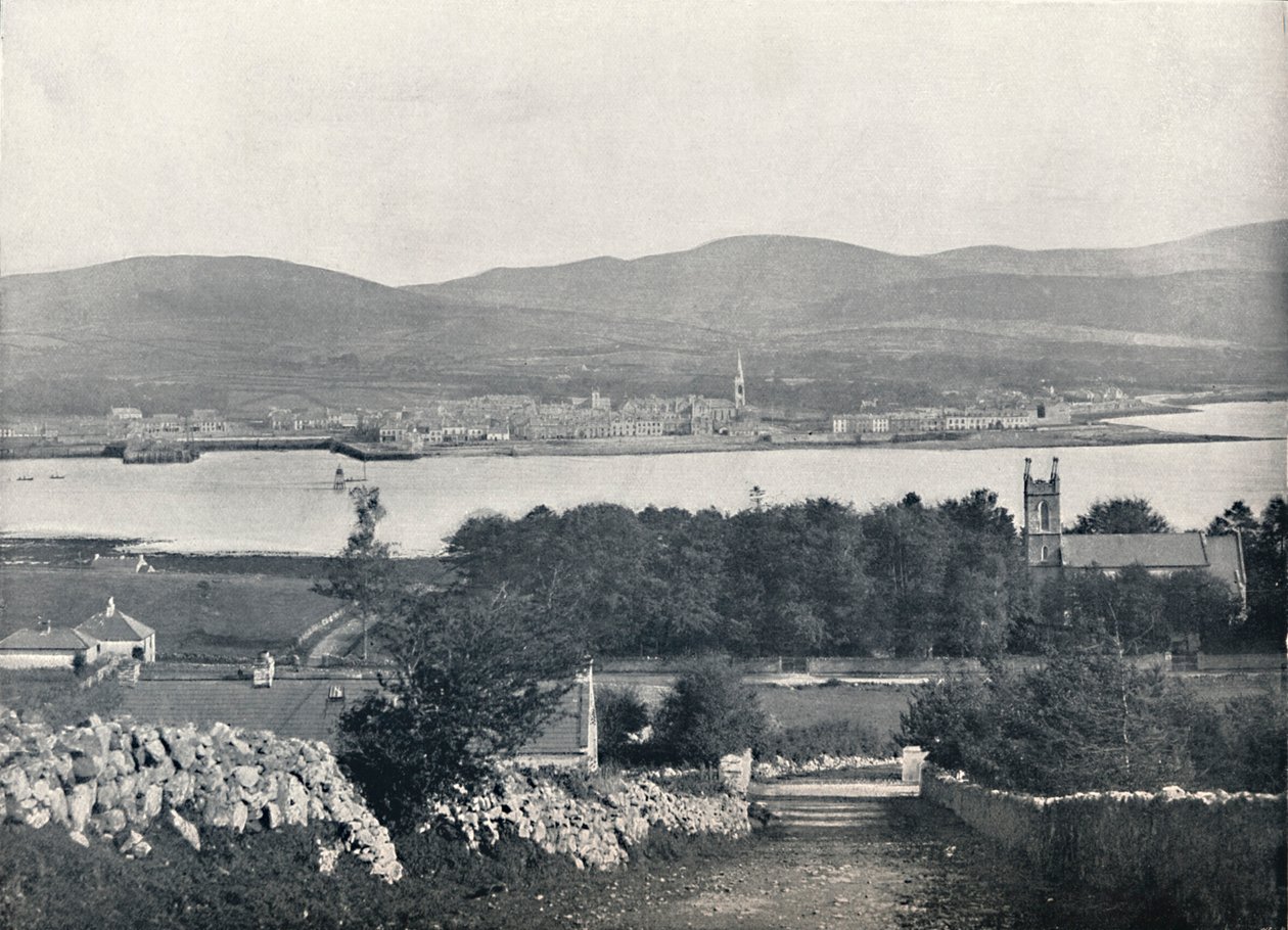 Warrenpoint - Von Omeath, auf der gegenüberliegenden Seite des Carlingford Lough, 1895 von Unbekannt