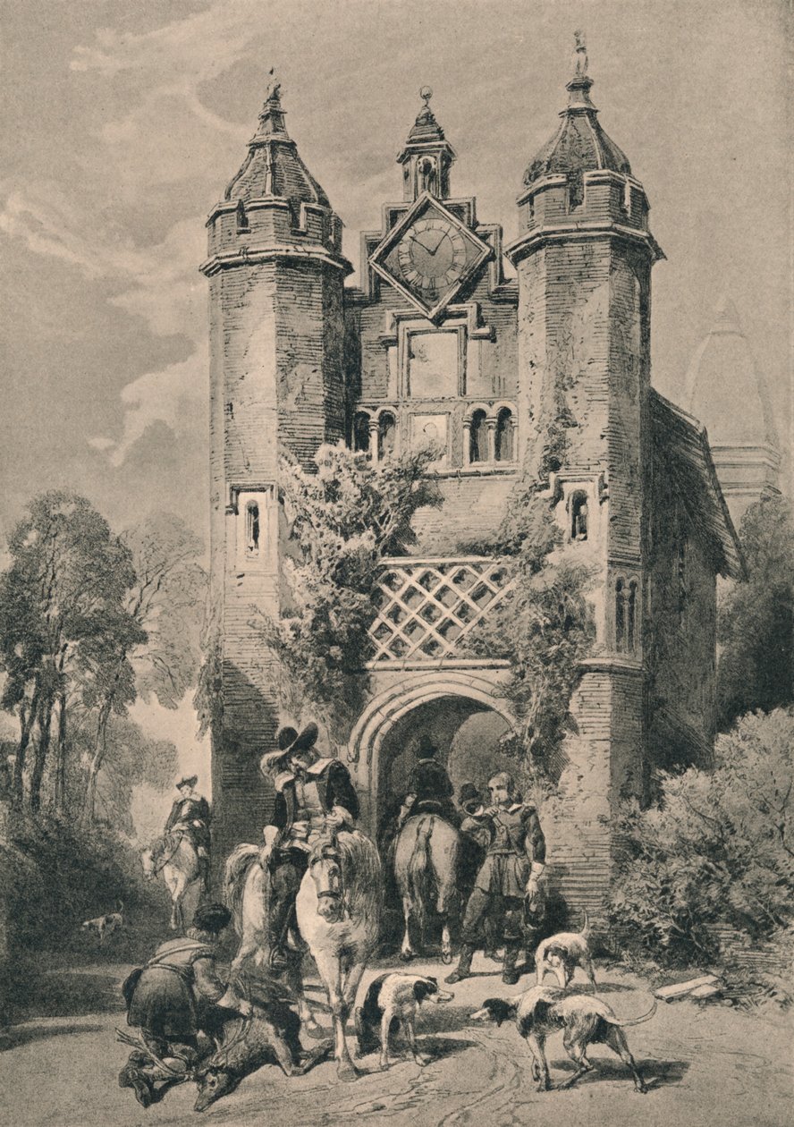 West Stow Hall, Suffolk, 1915 von Unbekannt
