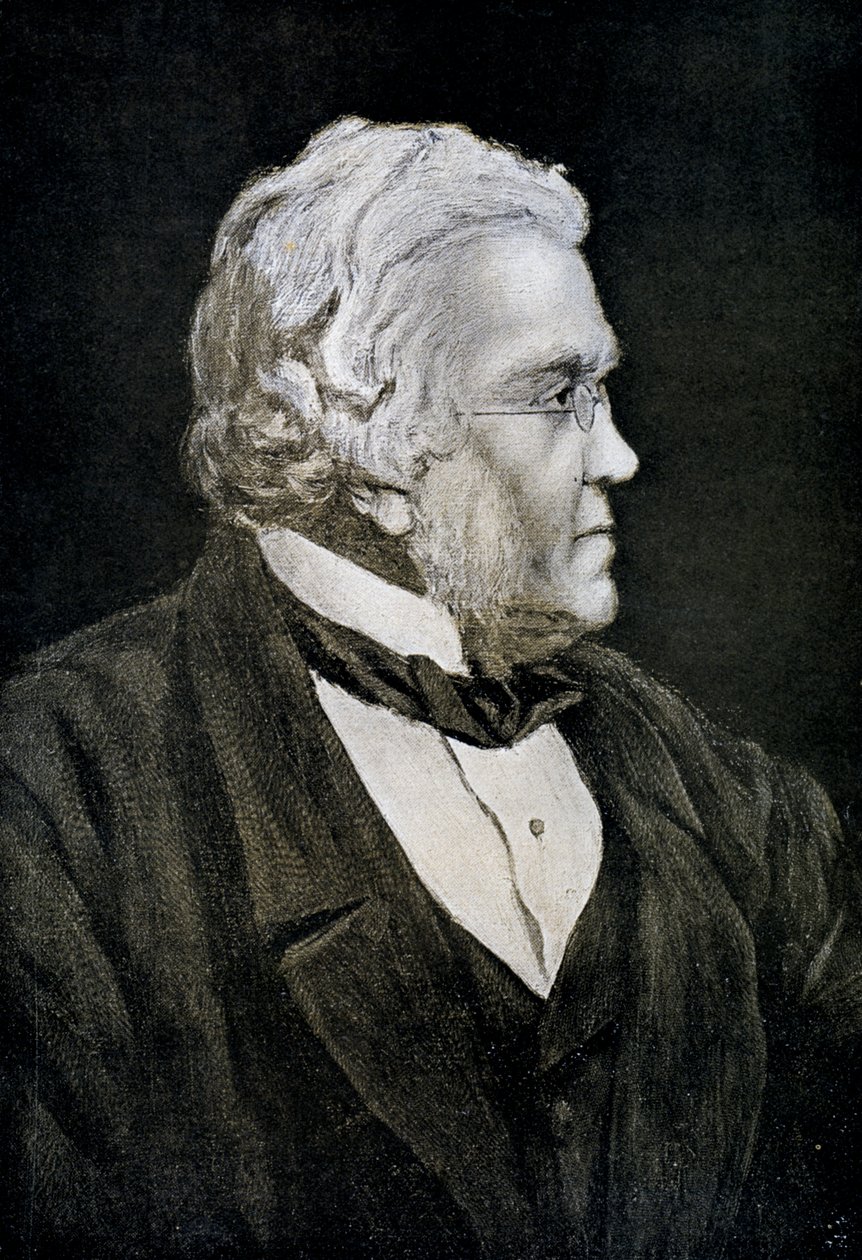 William Makepeace Thackeray, englischer Romanautor des 19. Jahrhunderts, 1911 von Unbekannt