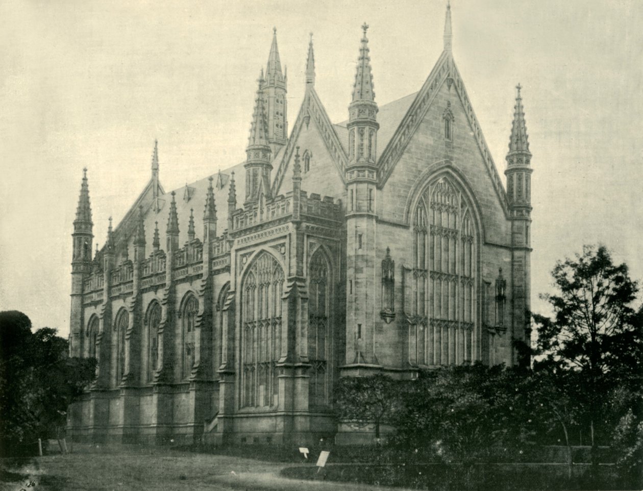 Wilson Hall, Universität Melbourne, 1901 von Unbekannt