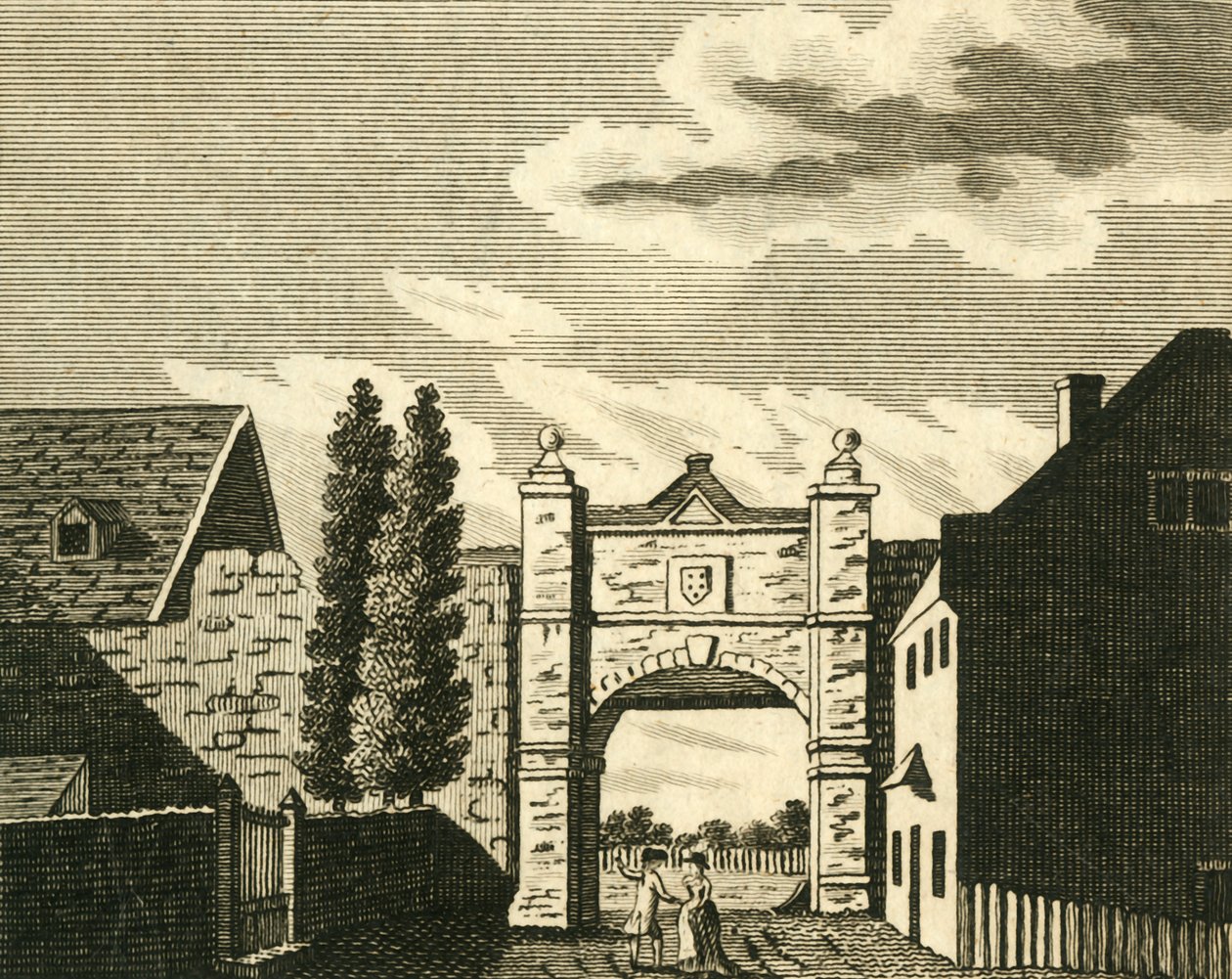 Wincheap Gate, in Canterbury, ca. 1786 von Unbekannt