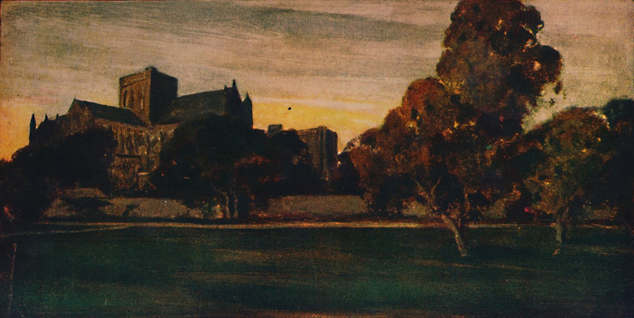 Winchester Kathedrale, 1912 von Unbekannt