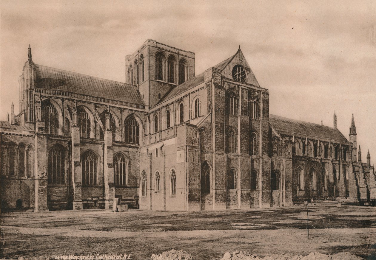 Winchester Cathedral, Hampshire, frühes 20. Jahrhundert von Unbekannt