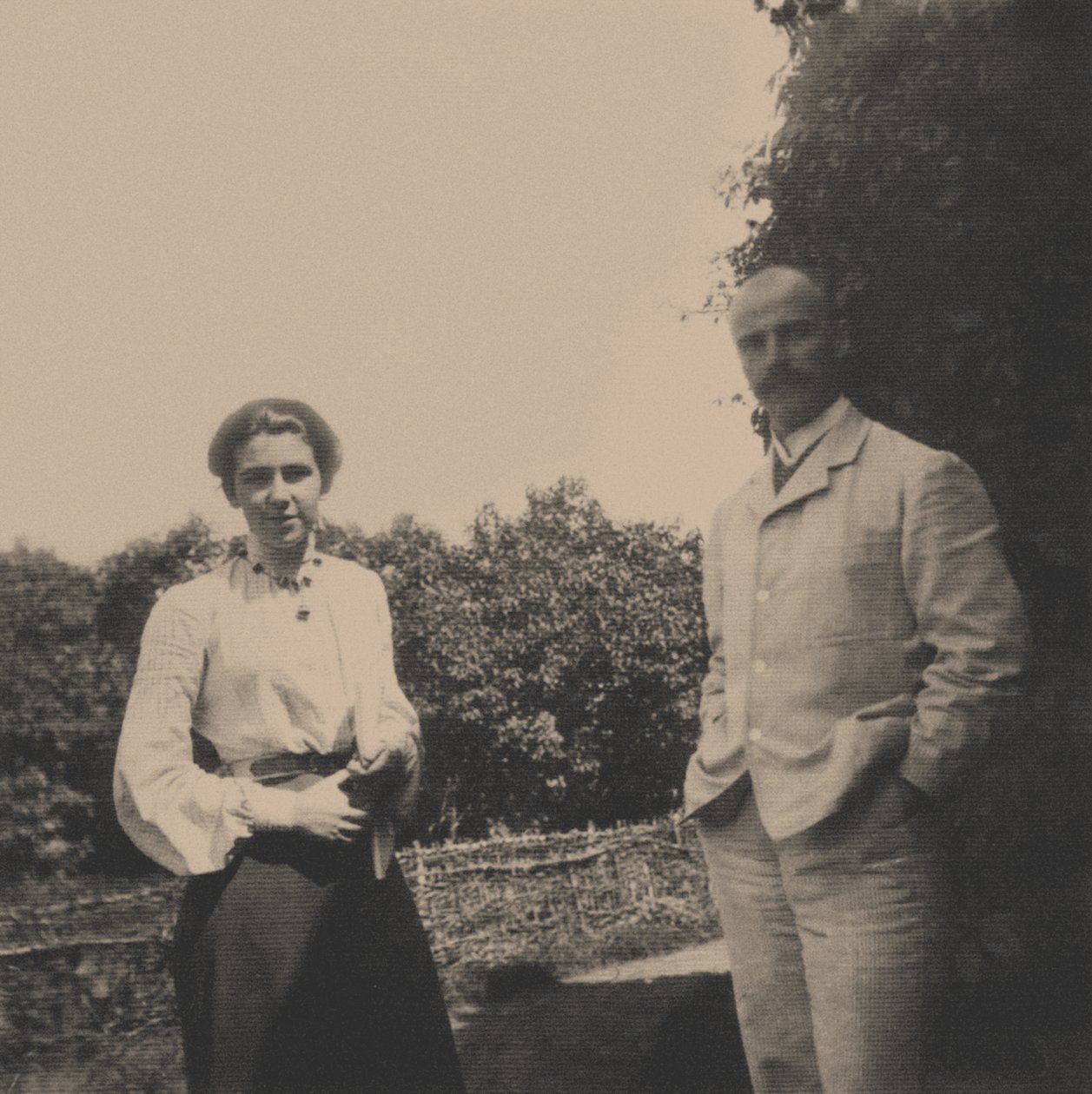 Yuri Alexandrovich Olsufyev 1878-1938 mit seiner Frau Sophia Vladimirovna, 1900er Jahre von Unbekannt