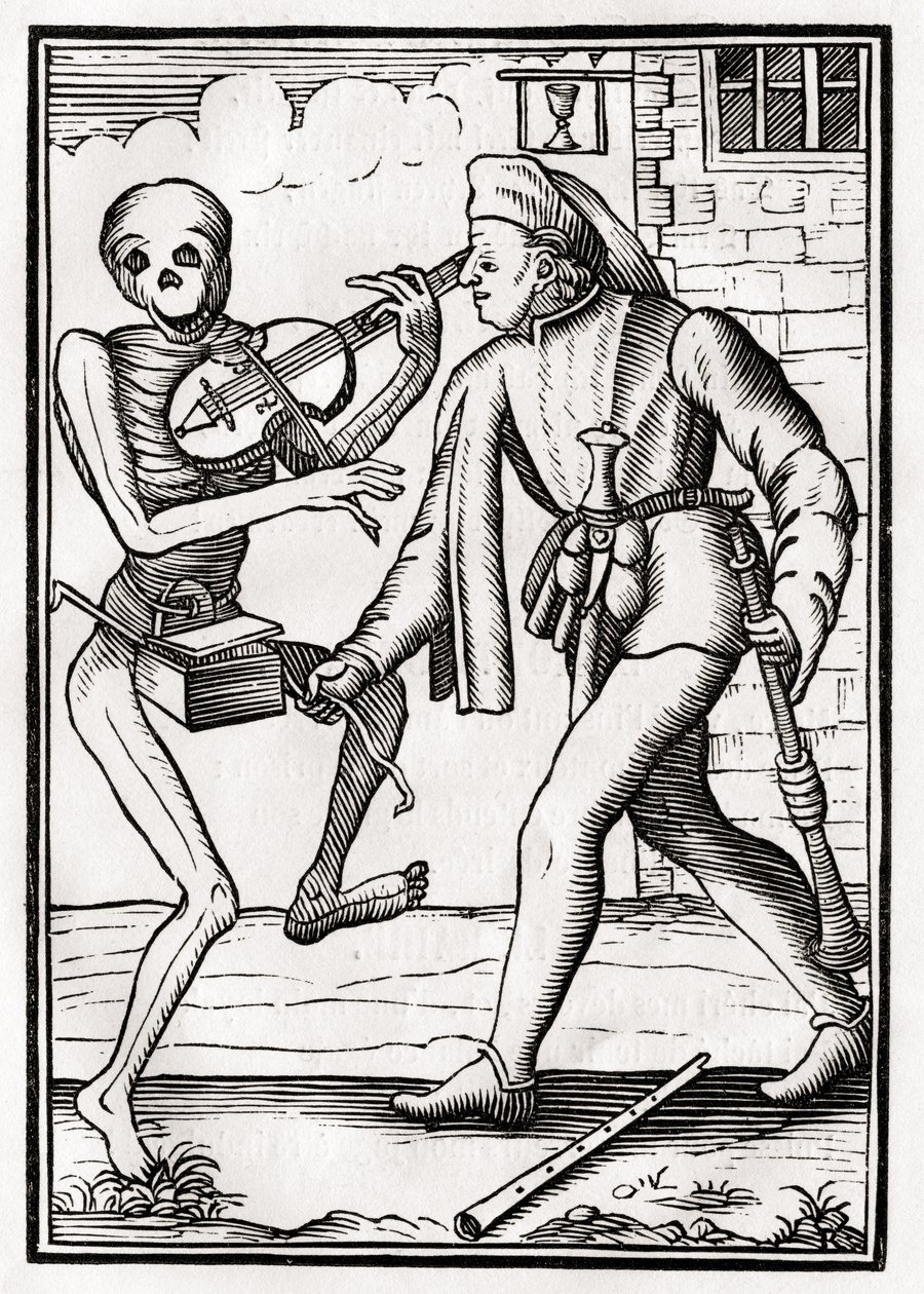 Der Tod kommt zum Musiker, aus 