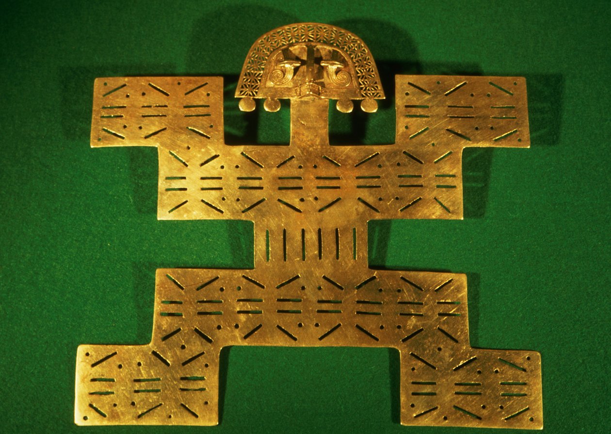 Brustornament der Tolima-Region, Kolumbien, ca. 500-1500 n. Chr. von Unbekannt Unbekannt