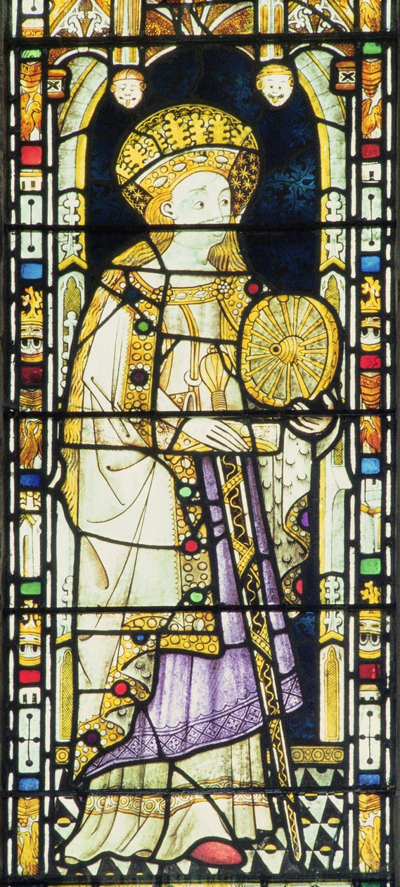 St. Katharina (britisch, 15. Jahrhundert) von Unbekannt Unbekannt