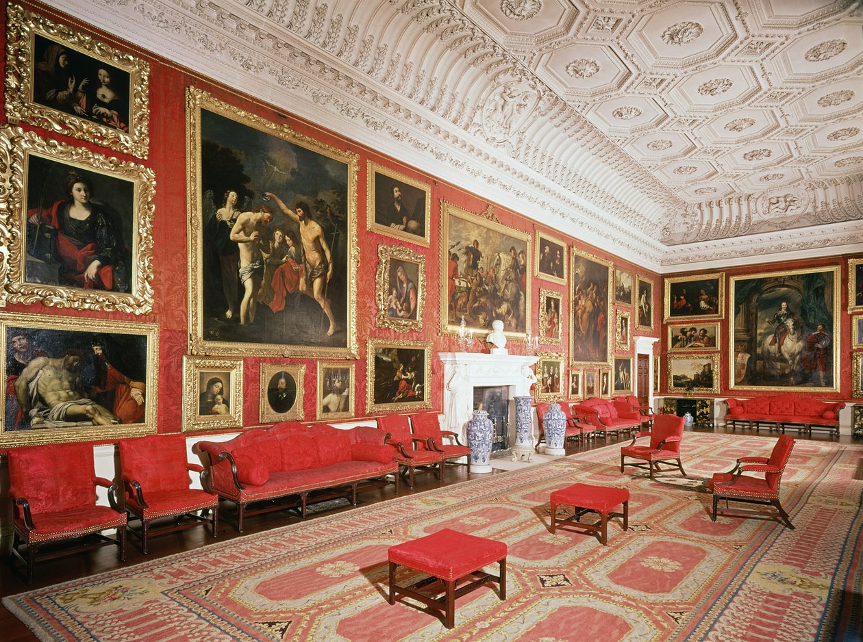 Die Gemäldegalerie, Corsham Court, Wiltshire von Unbekannt Unbekannt