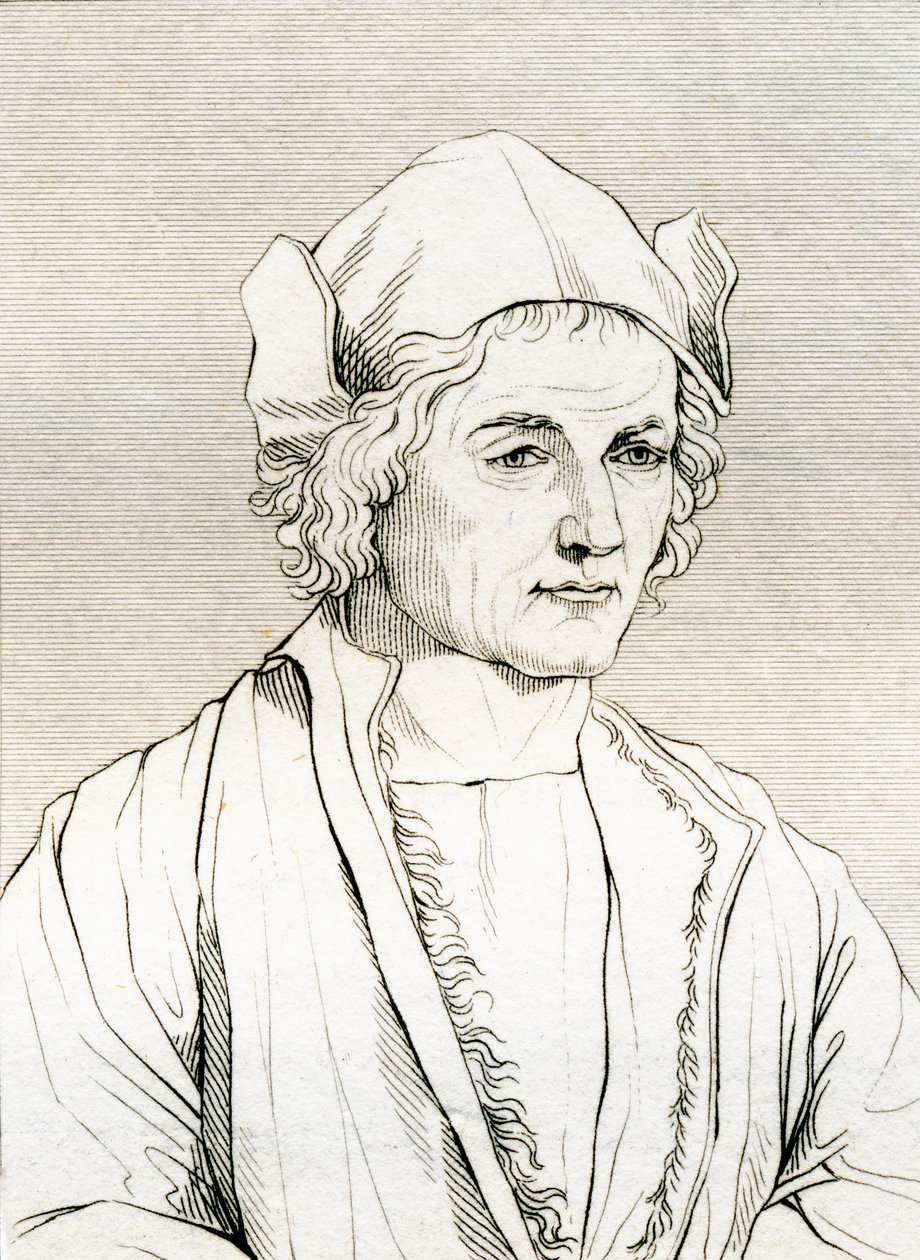 Albrecht Dürers Vater, nach einem Gemälde von Albrecht Dürer von 1497, aus 