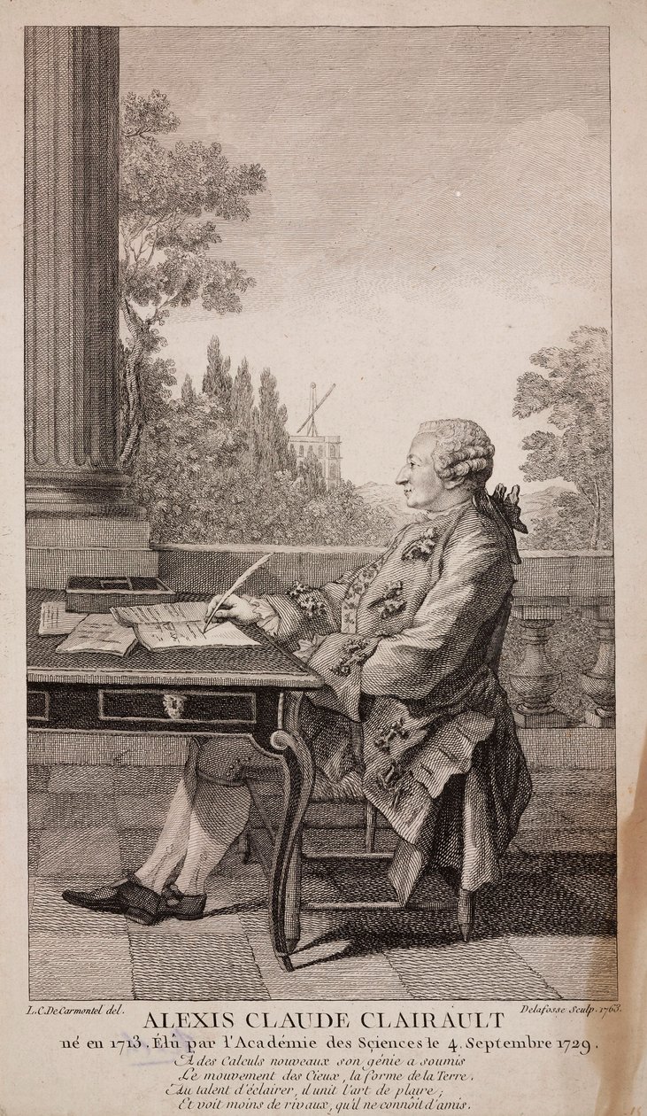 Alexis Claude Clairault (oder Clairaut), französischer Mathematiker von Unbekannt