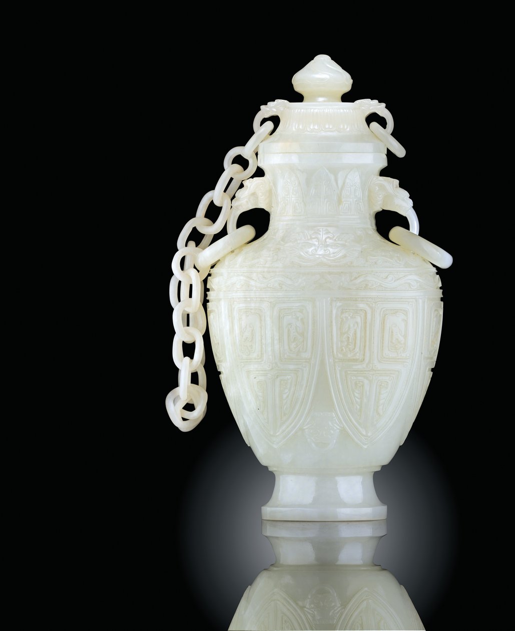 Archaistisches Vase und Deckel, 18. - 19. Jahrhundert von Unbekannt
