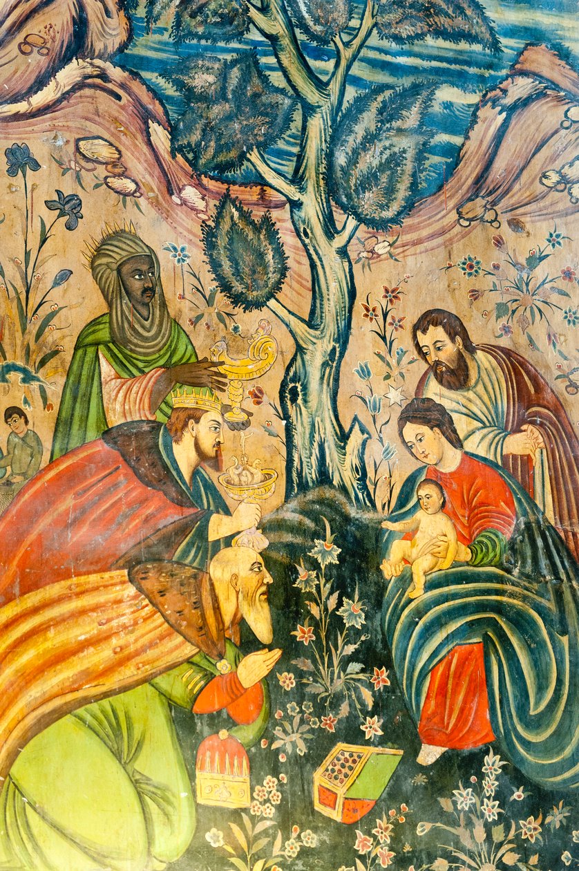 Anbetung der Heiligen Drei Könige, Bethlehem Kirche, Isfahan, Iran von Unbekannt