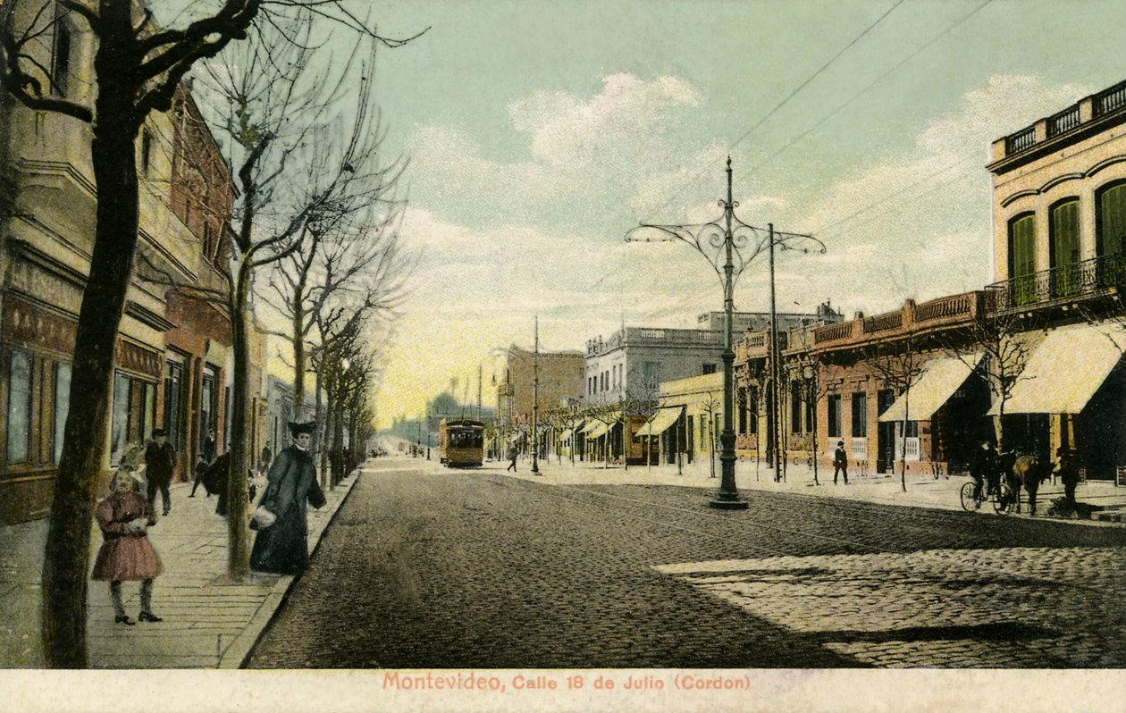 Cordon, Montevideo, Uruguay von Unbekannter Künstler
