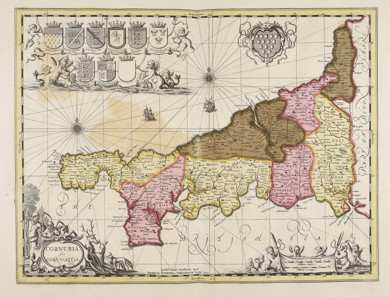 Cornubia sive Cornwallia von Unbekannter Künstler