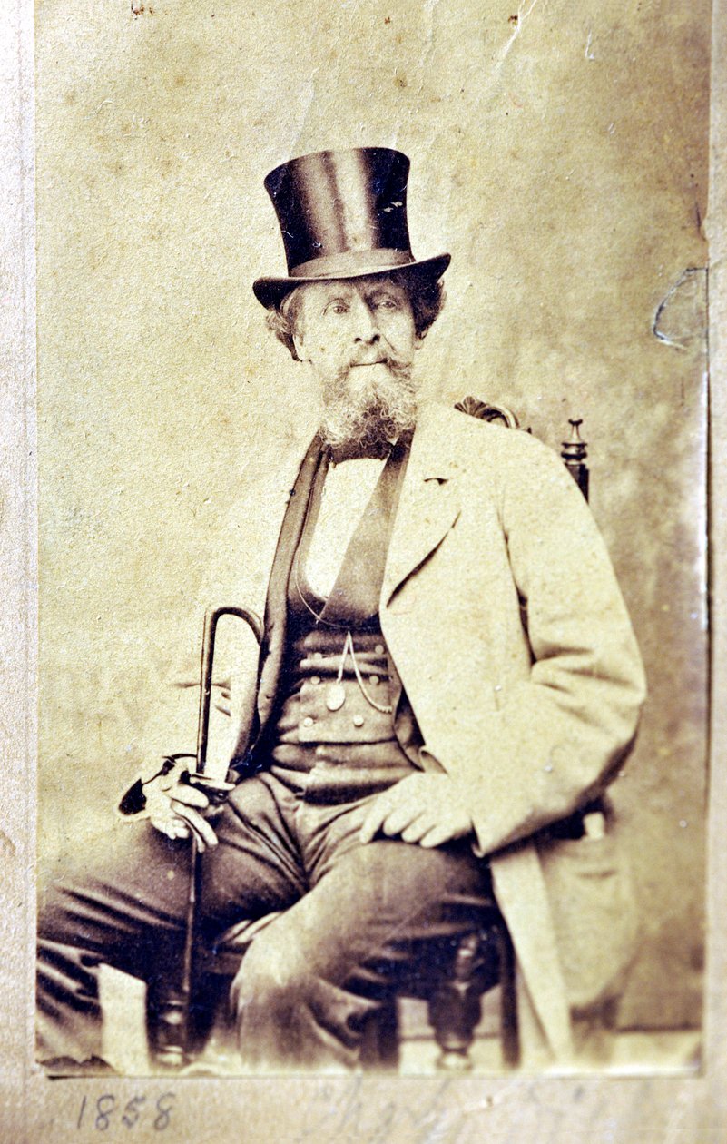 Dickens Visitenkarte von Unbekannt