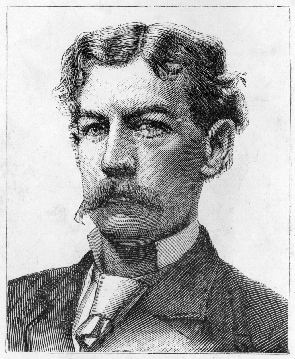 James Gordon Bennett, Jr. (Lithografie) von Leopold Blonder