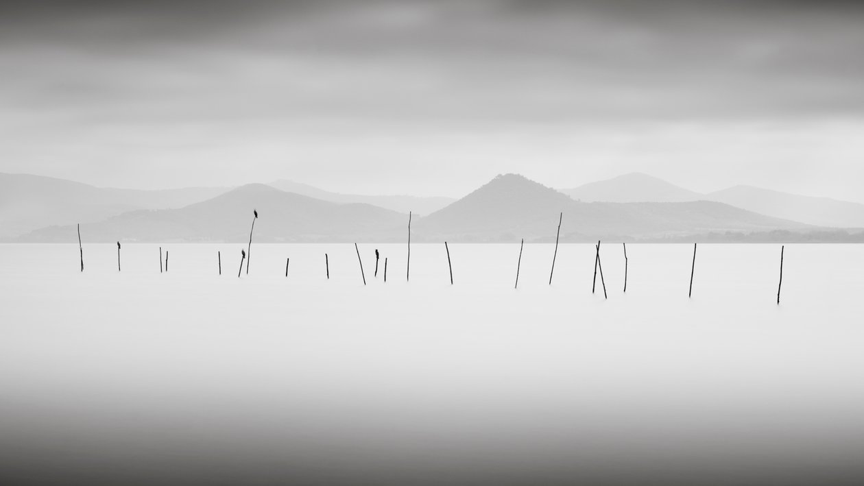Lago Trasimeno, Umbrien, Italien von Leopold Blonder