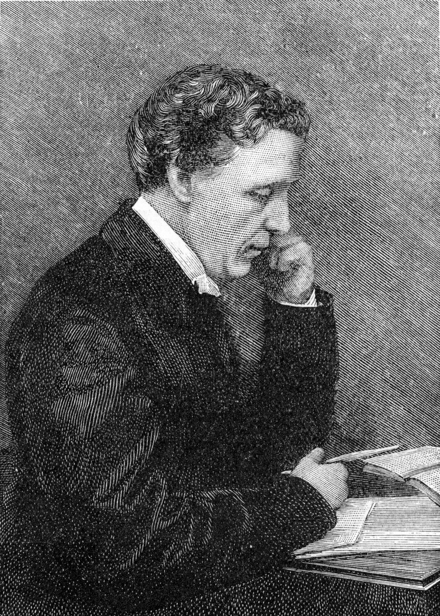 Lewis Carroll, Porträt von Unbekannter Künstler
