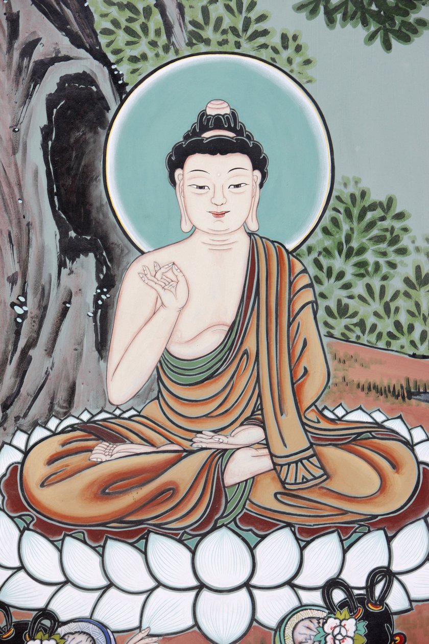 Leben des Buddha, Seoul, Südkorea von Unbekannt