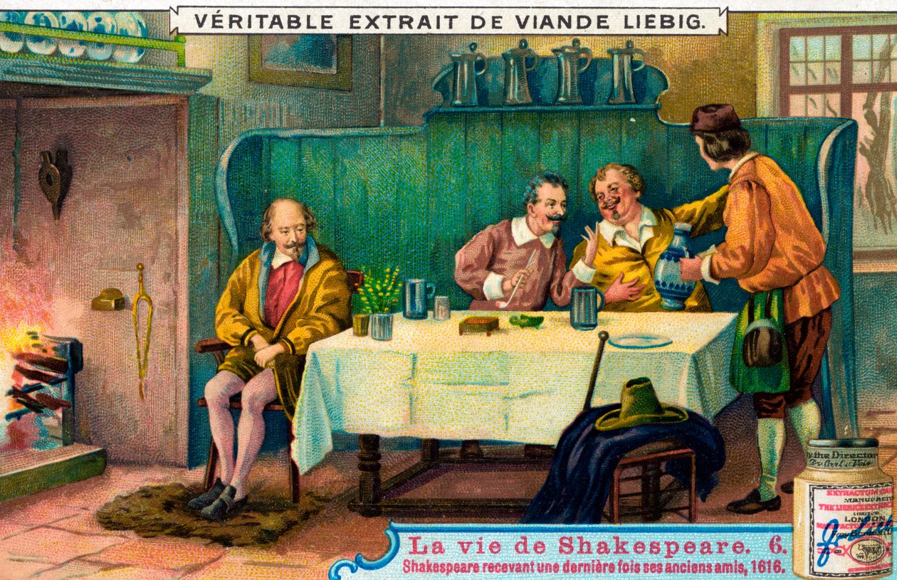 Das Leben von William Shakespeare von Unbekannter Künstler