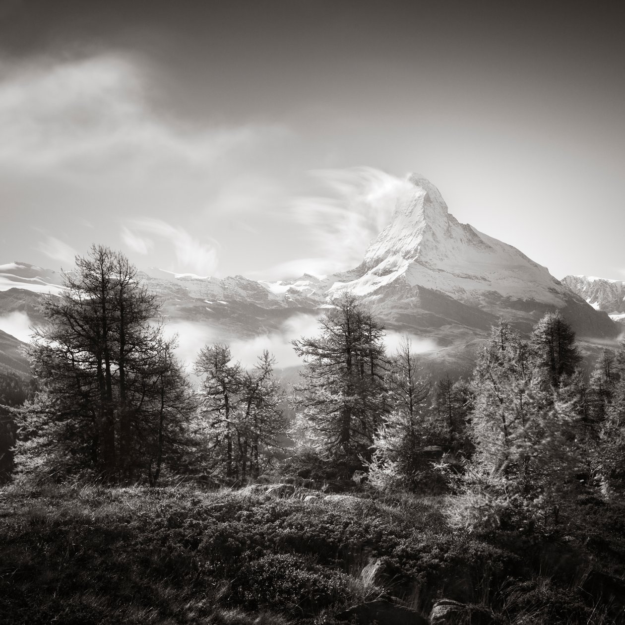 Matterhorn Studie 3, Schweiz von Leopold Blonder