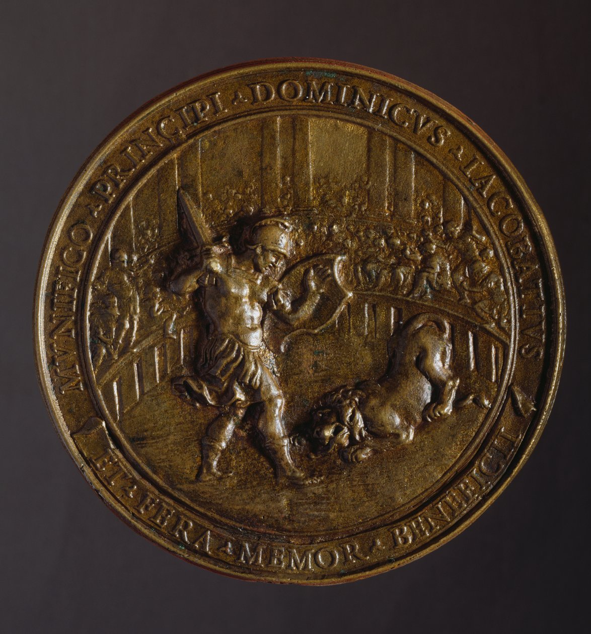 Medaille zur Erinnerung an die Pest, die Rom in den Jahren 1656-1657 erfasste von William M. Timlin
