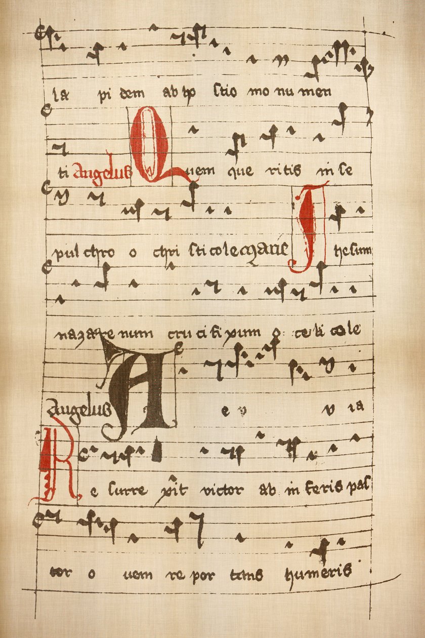 Melker Stift Musikpartitur, Melk, Österreich von Unbekannt