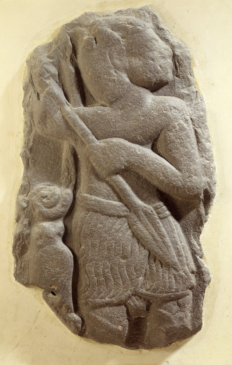 Moabitischer Sturm-Gott, Shihan, altes Land Moab, ca. 1100 v. Chr. von Unbekannt