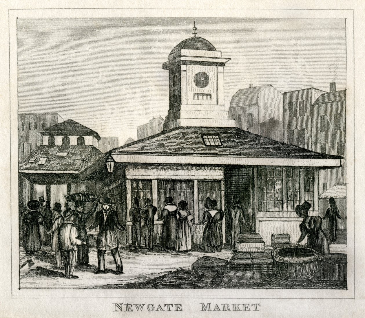 Newgate Market von Unbekannt