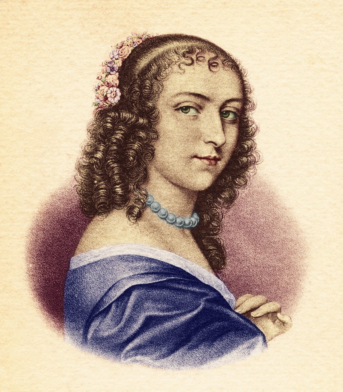 Ninon de Lenclos. Französische Autorin, Kurtisane und Kunstmäzenin (1620-1705). von Unbekannt